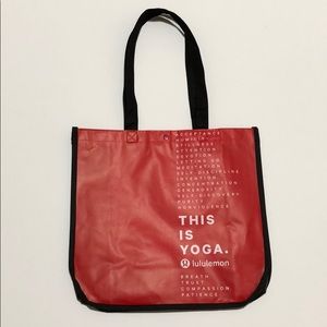 New lululemon rare large shopping bag